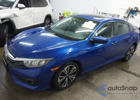 2018 Honda Civic Ex-T from USA, damaged, VIN JHMFC1F33JX033459